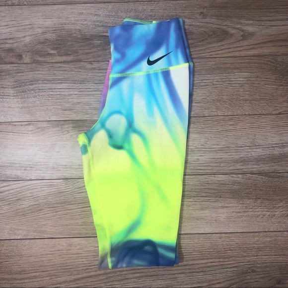 Rare Tie Dye Nike Leggings - Picture 2 of 3